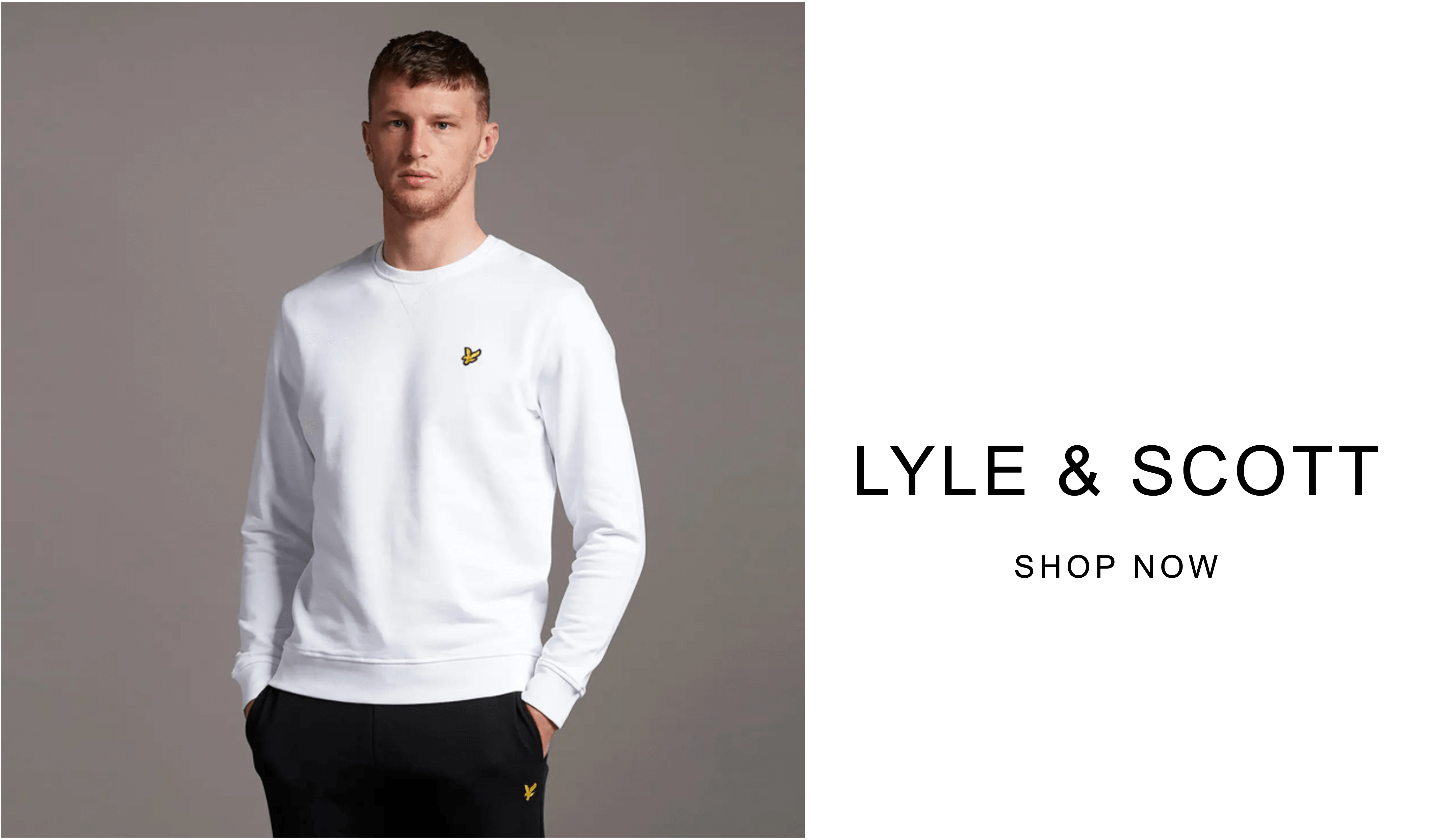 Lyle and Scott for men at Baccus