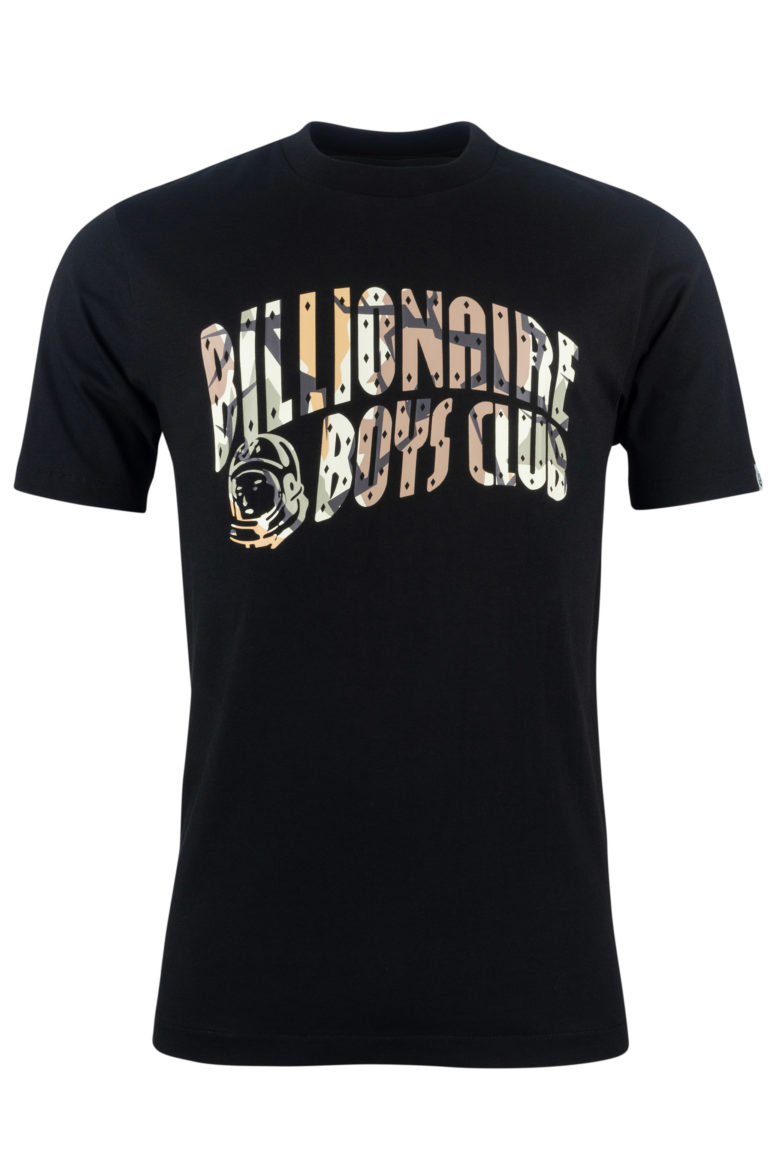 BILLIONAIRE BOYS CLUB - CAMO ARCH LOGO T SHIRT B24133 - Image 3