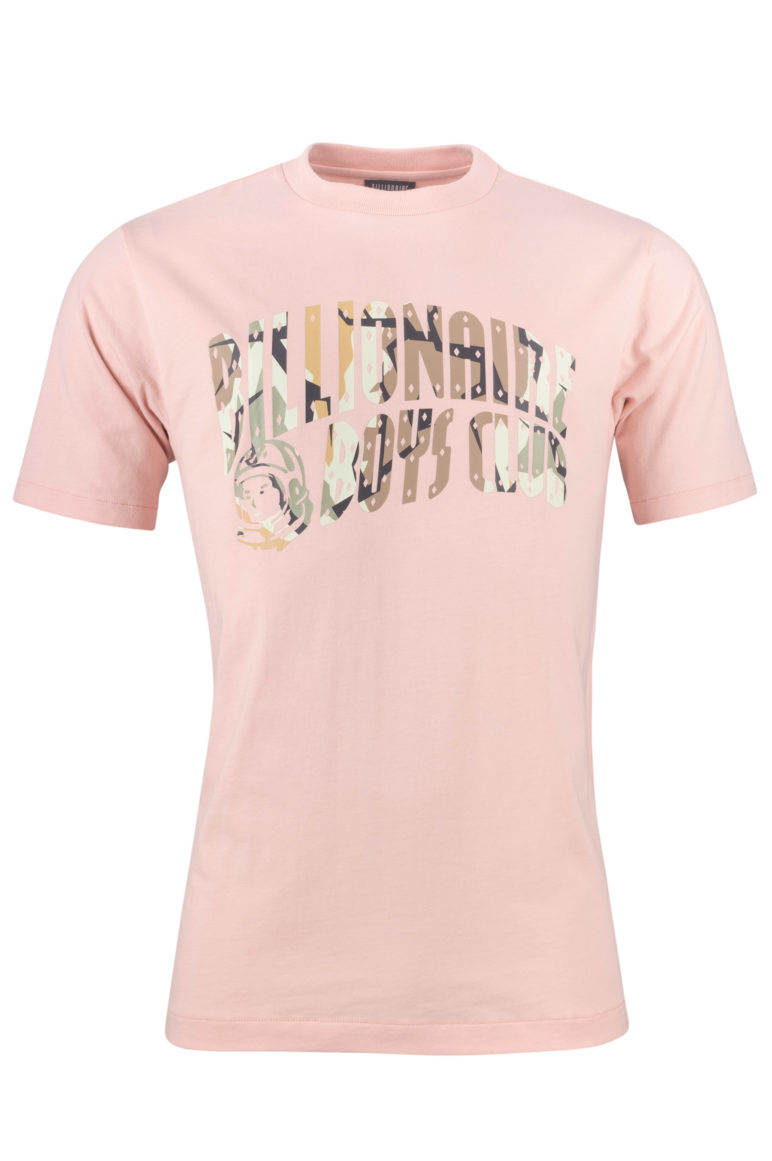 BILLIONAIRE BOYS CLUB - CAMO ARCH LOGO T SHIRT B24133