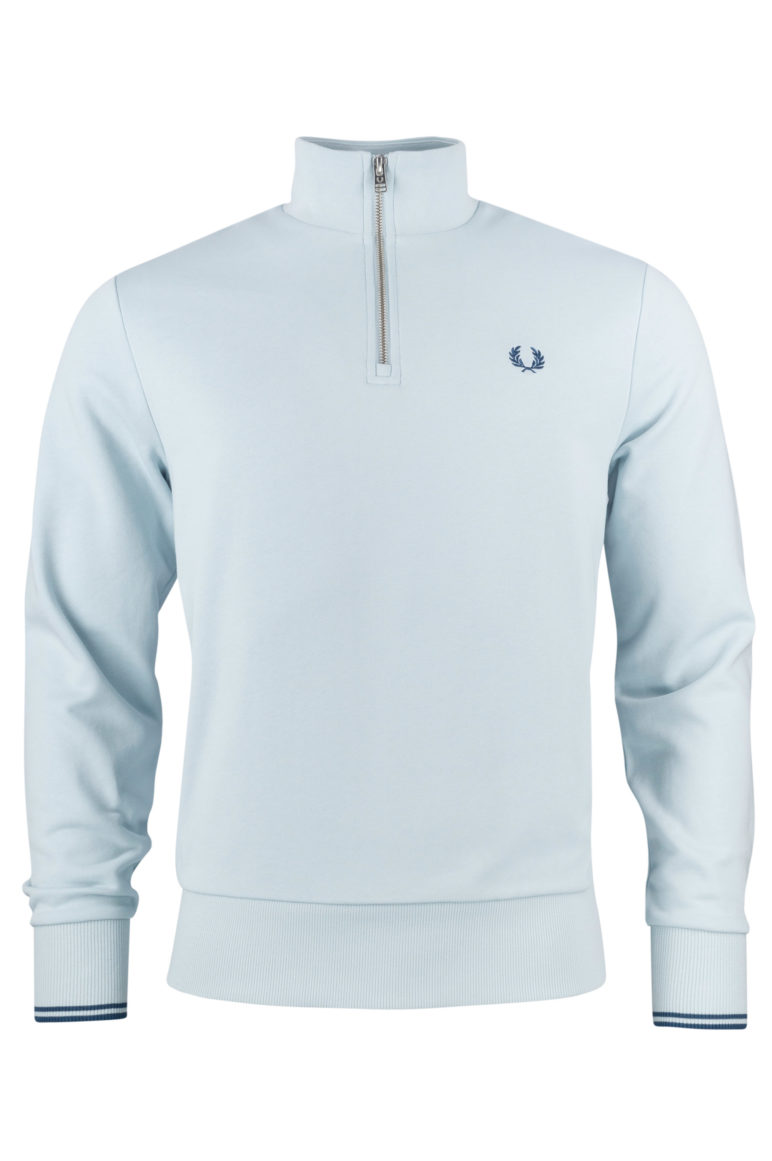 FRED PERRY - M3574 HALF ZIP SWEAT - Image 2
