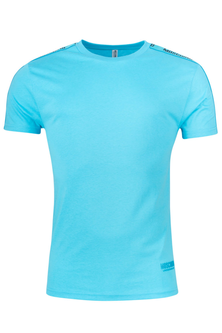 MOSCHINO - LOGO TAPE T SHIRT A0704 - Image 3