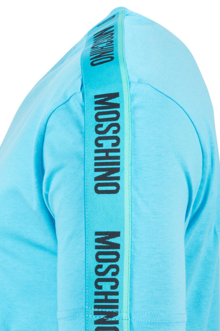 MOSCHINO - LOGO TAPE T SHIRT A0704 - Image 4