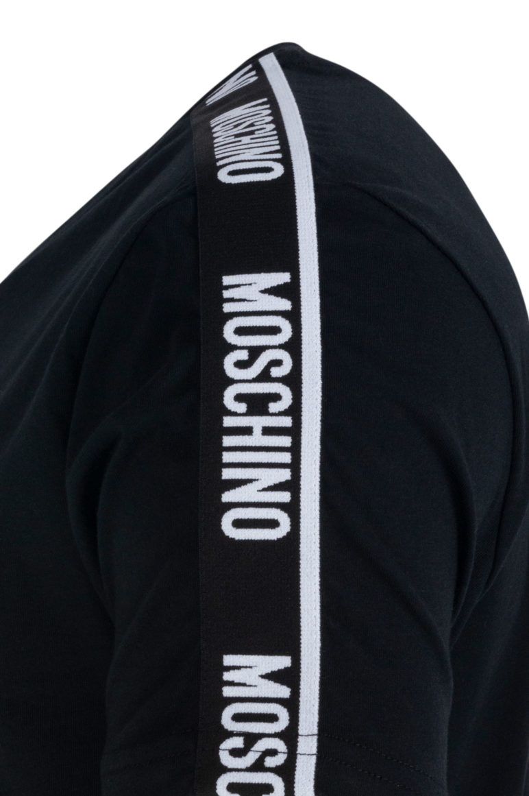 MOSCHINO - LOGO TAPE T SHIRT A0704 - Image 6