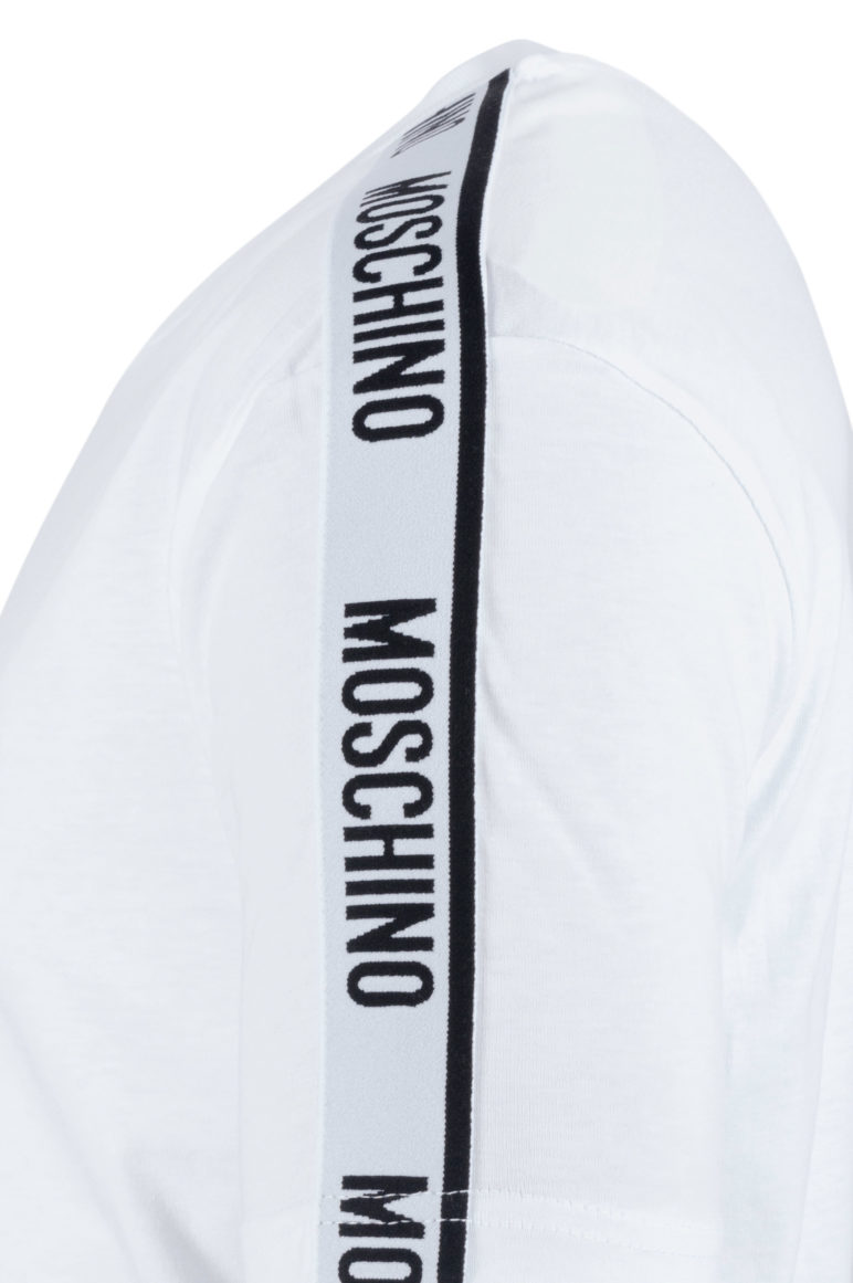 MOSCHINO - LOGO TAPE T SHIRT A0704 - Image 8