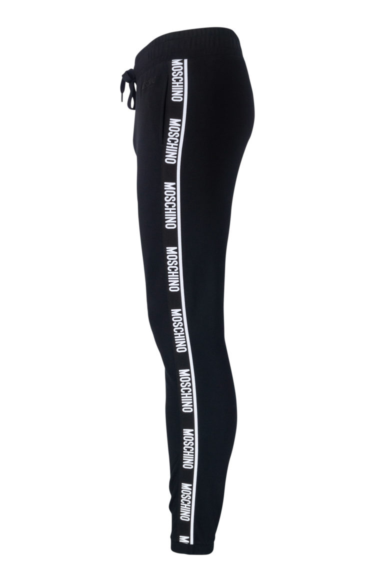 MOSCHINO - TAPE LOGO JOGGERS A6804 - Image 4