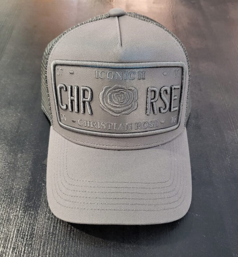 Christian Rose - Iconic Vinyl Patch Trucker CR011 SnapBack