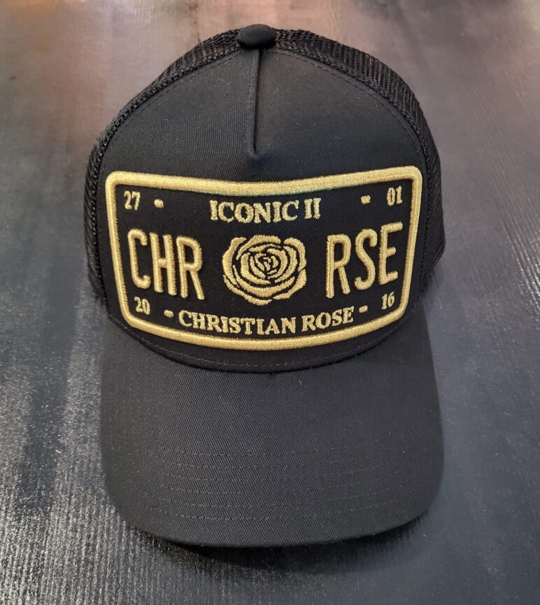 Christian Rose - Iconic II Plate Trucker CR004 SnapBack