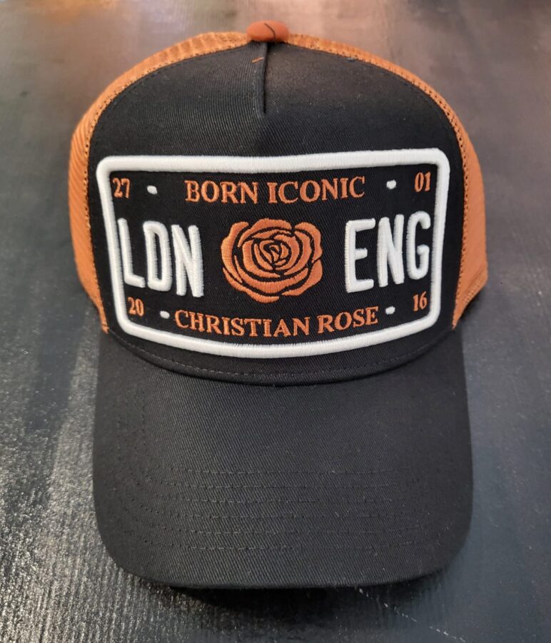 Christian Rose - Iconic Plate Trucker CR002 SnapBack - Image 2