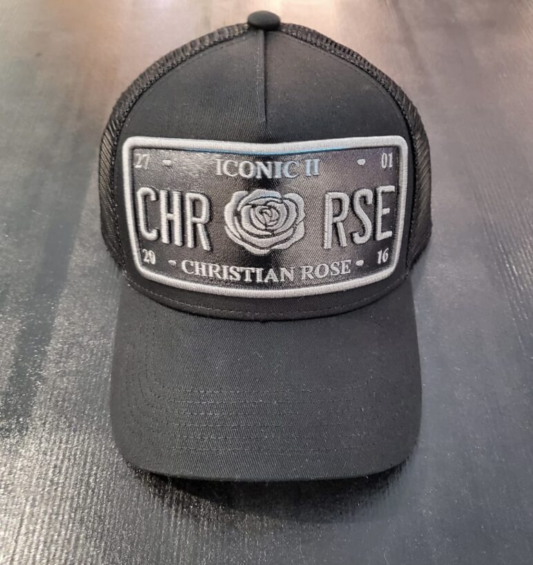 Christian Rose - Iconic Vinyl Patch Trucker CR011 SnapBack - Image 2