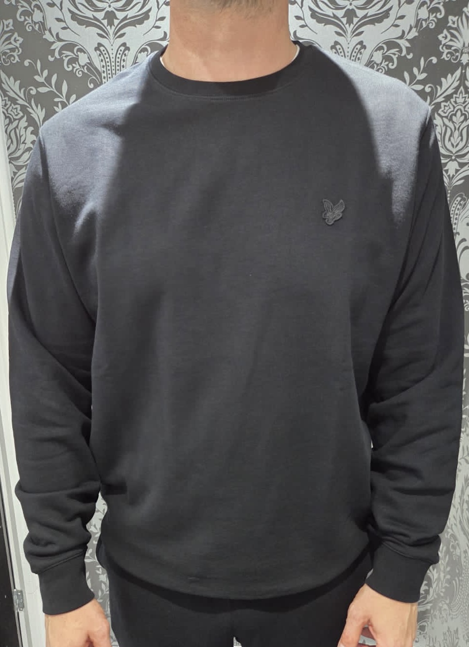 Lyle & Scott - Superfine Crewneck ML2255 Sweatshirt - Grey - Image 4