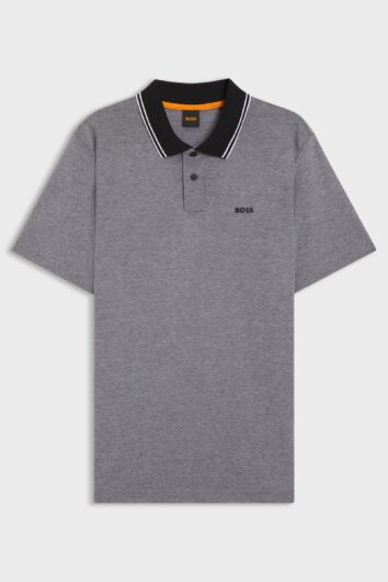BOSS - Peoxford Cotton Polo Shirt - Black