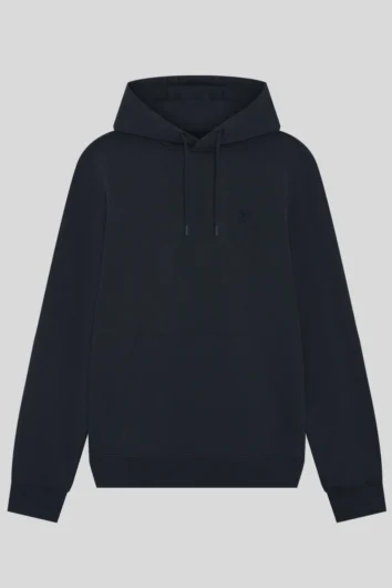 Lyle & Scott - Superfine Loopback ML2256 Hoodie - Dark Navy