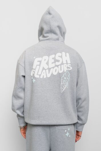 Fresh Couture - Fresh Flavours Hoody 030 - Marl Grey