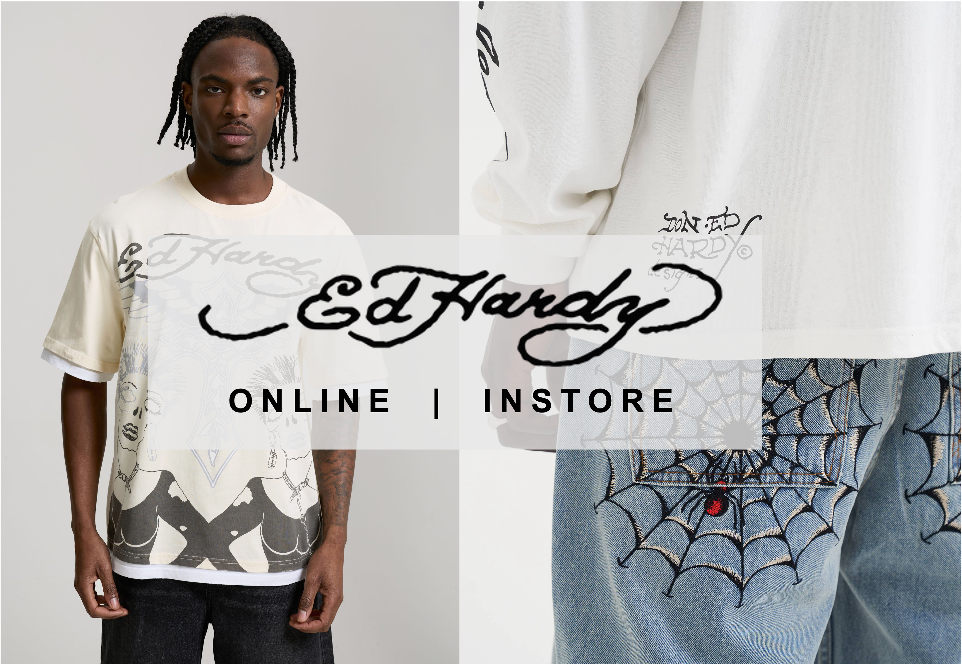 Ed Hardy men's clothing Baccus Colchester Essex