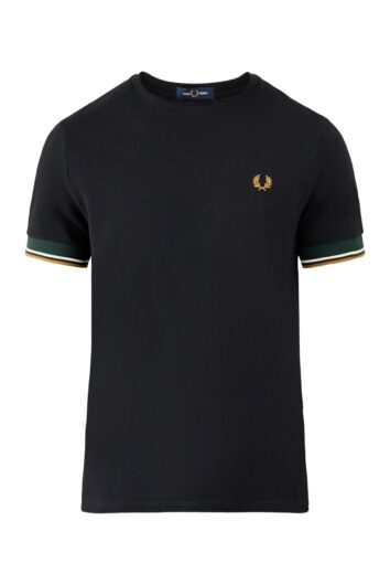 Fred Perry - Twin Tipped Cuff T-Shirt - Black