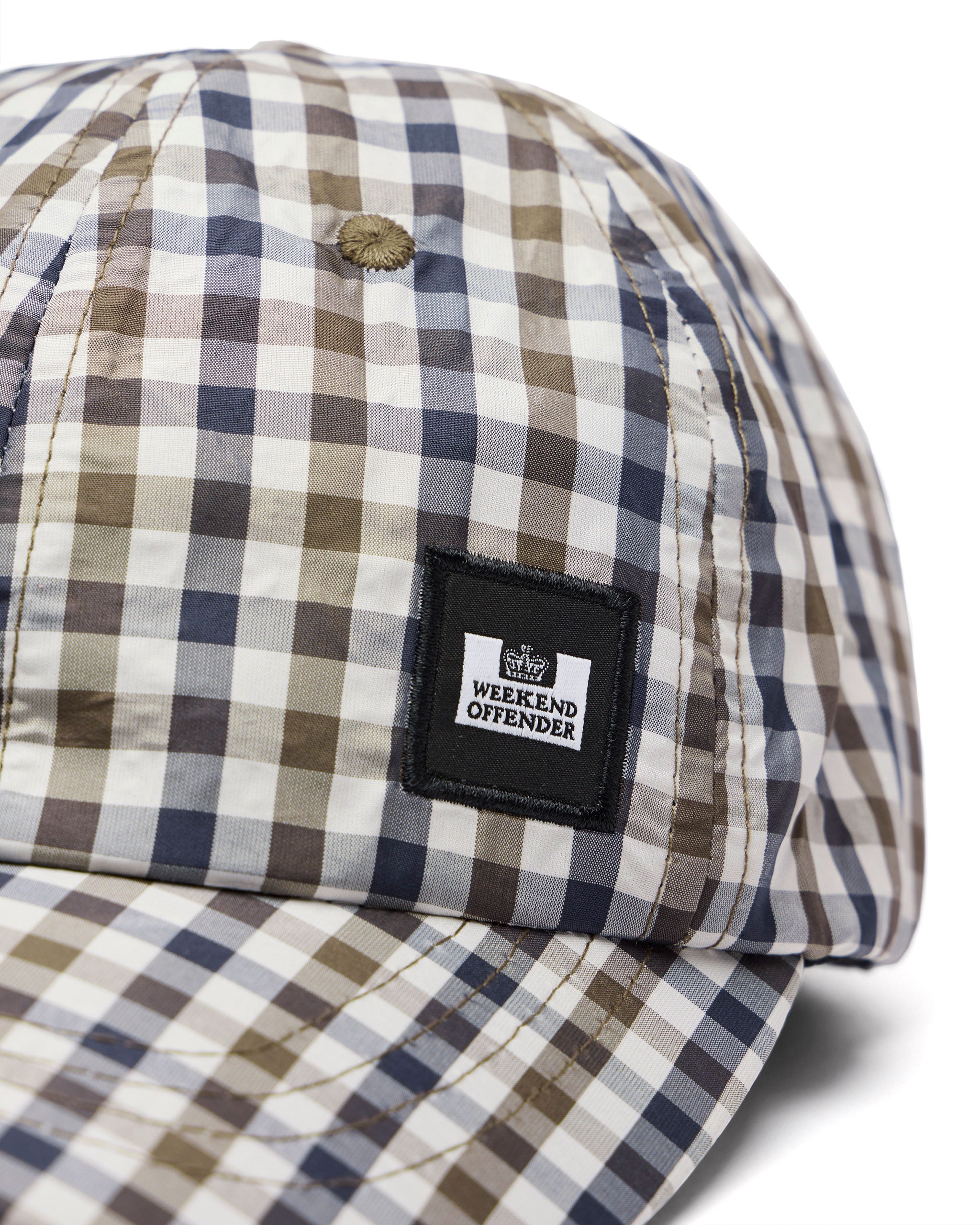 Weekend Offender - Clay Check Cap - Brown - Image 3