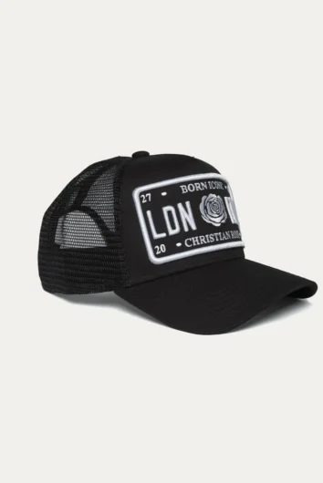 Christian Rose - Iconic Plate Cap - Black/White