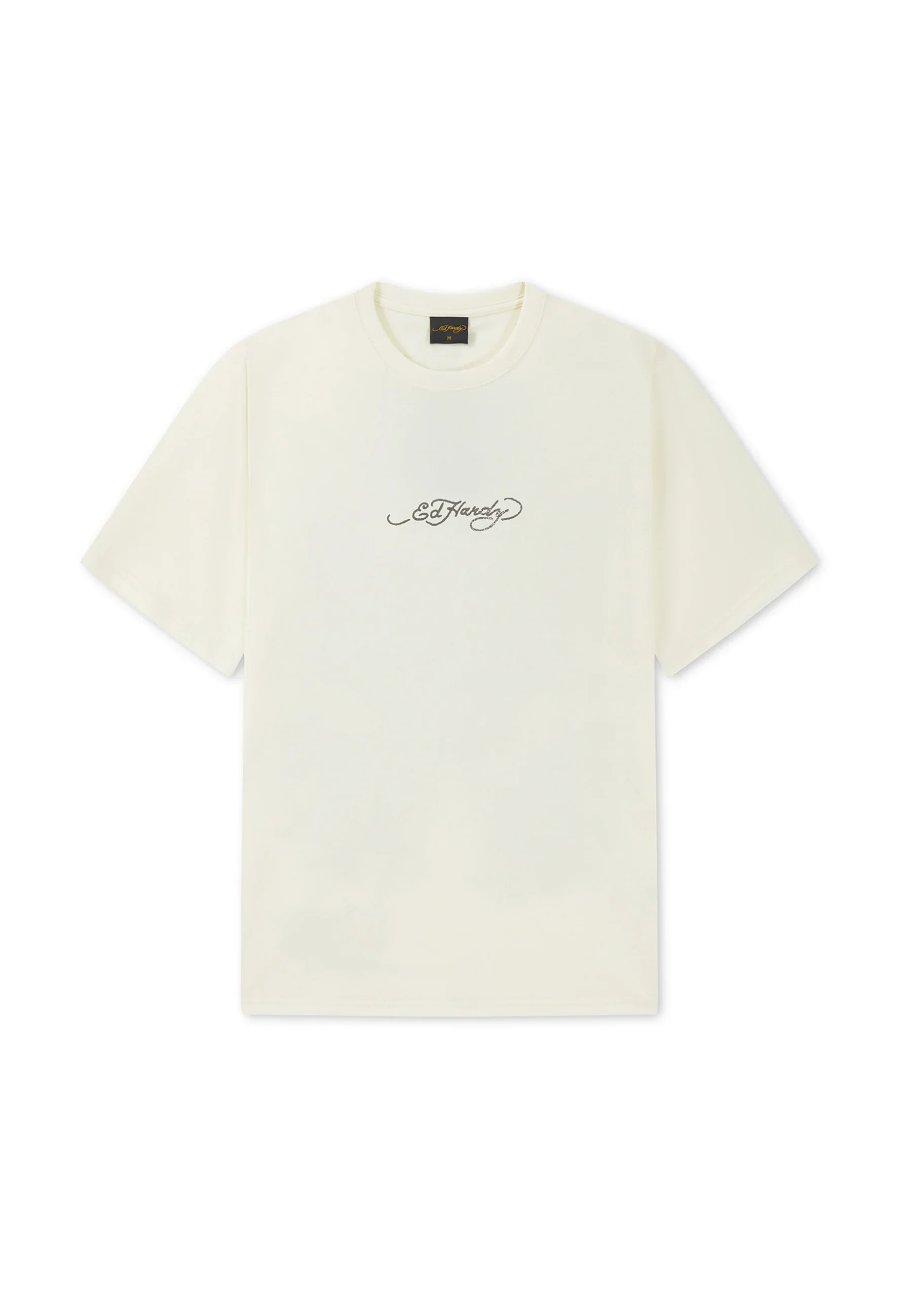 Ed Hardy - Dragon Panther Graphic T-Shirt - Ecru - Image 3