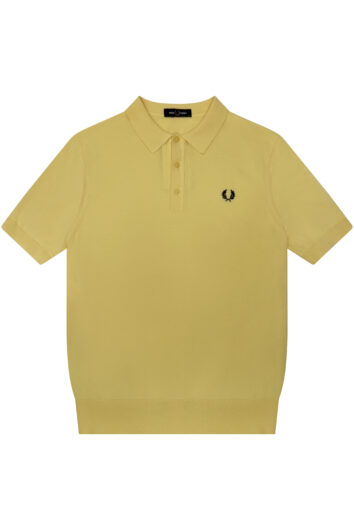 Fred Perry - Cotton Knit Shirt K9725 - Gold
