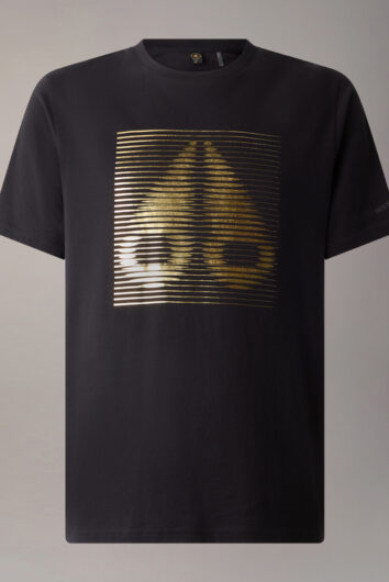 Moose Knuckles - RAYDAZE T-SHIRT GOLD SERIES M16MT729 - BLACK