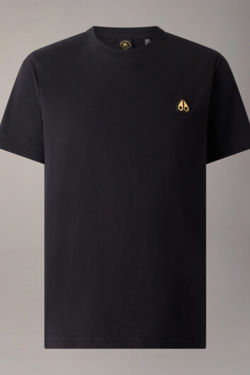 Moose Knuckles - Crescent Gold T-Shirt - Black