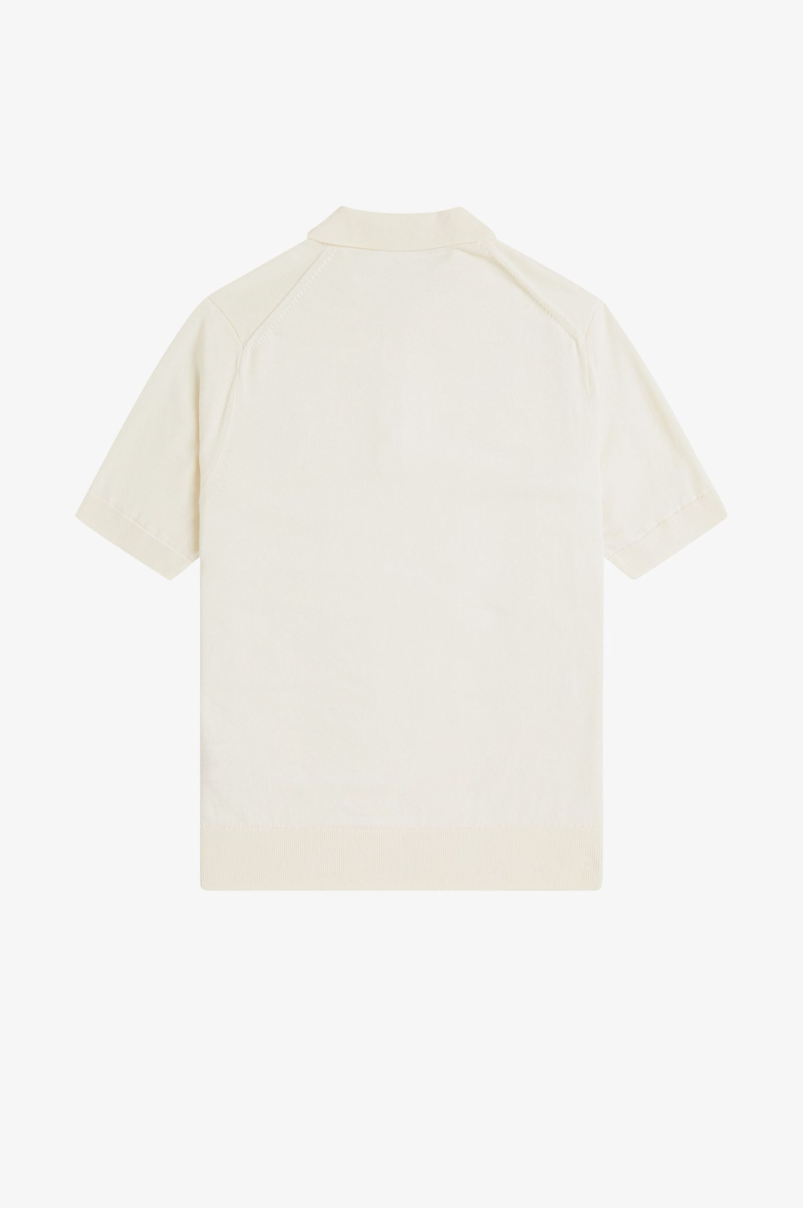 Fred Perry - Cotton Knit Shirt K9725 - Ecru - Image 3