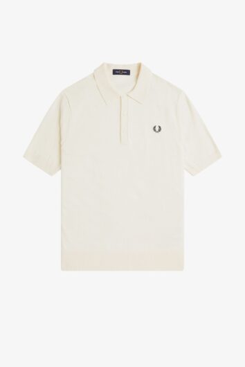 Fred Perry - Cotton Knit Shirt K9725 - Ecru
