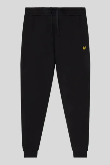 Lyle & Scott - Tonal Eagle Skinny ML822 Sweatpant - Jet Black