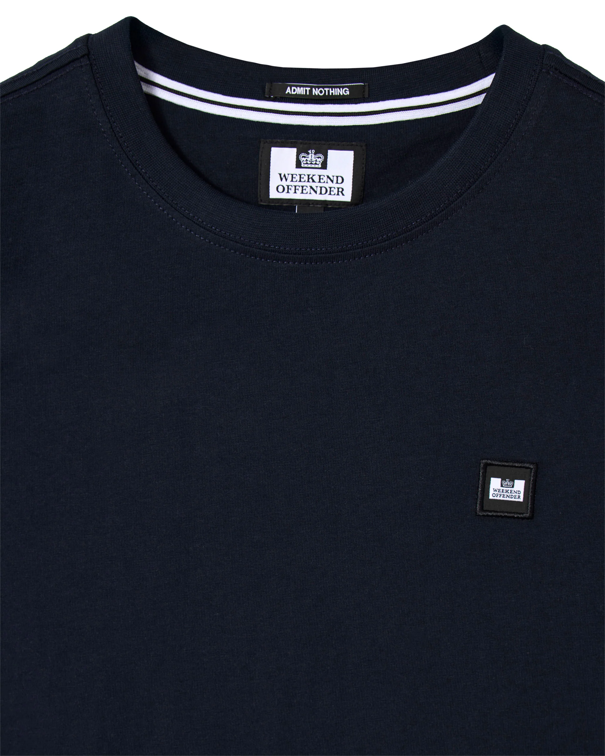 Weekend Offender - Brooklands Badge T-Shirt - Navy - Image 2