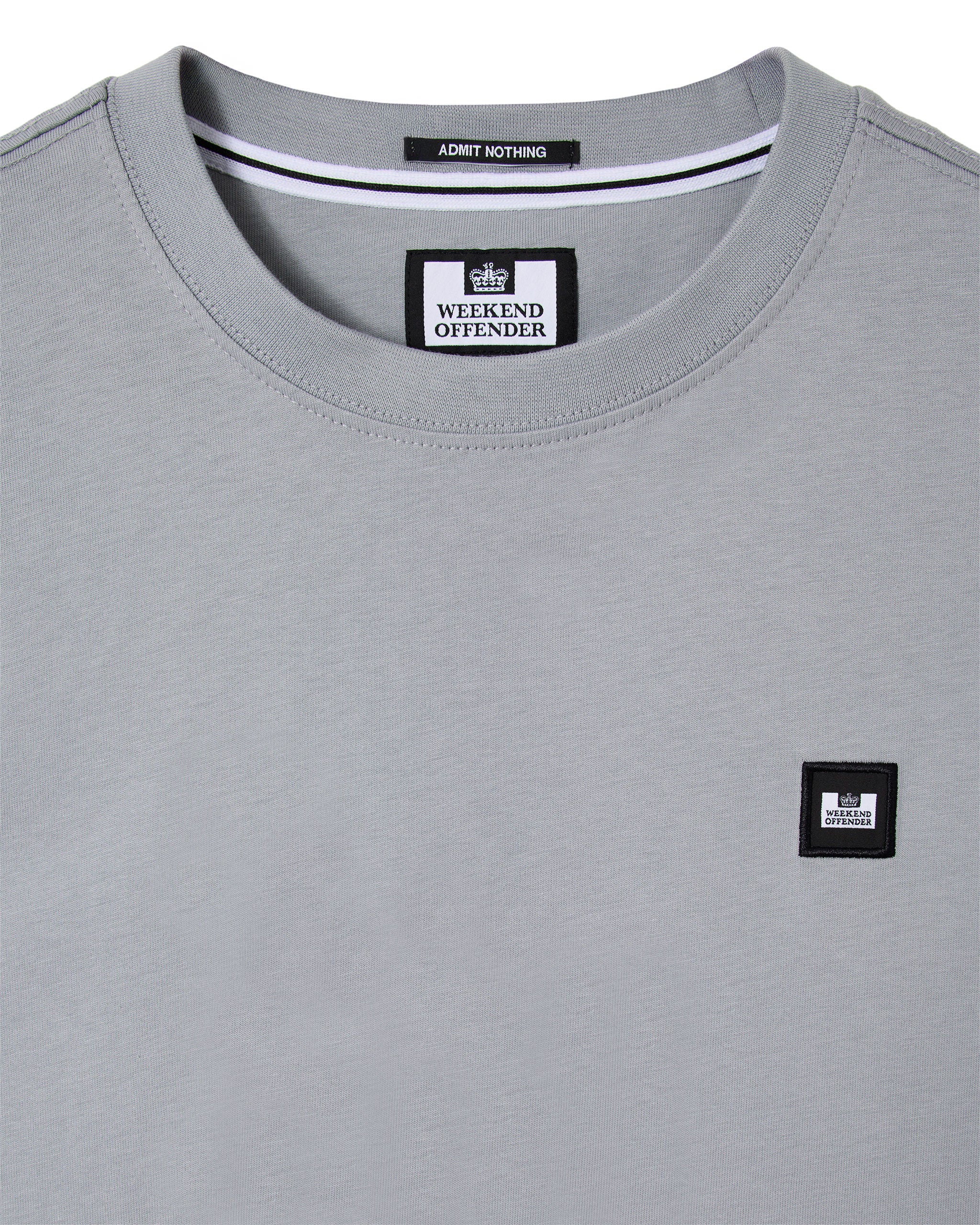 Weekend Offender - Brooklands Badge T-Shirt - Grey - Image 3