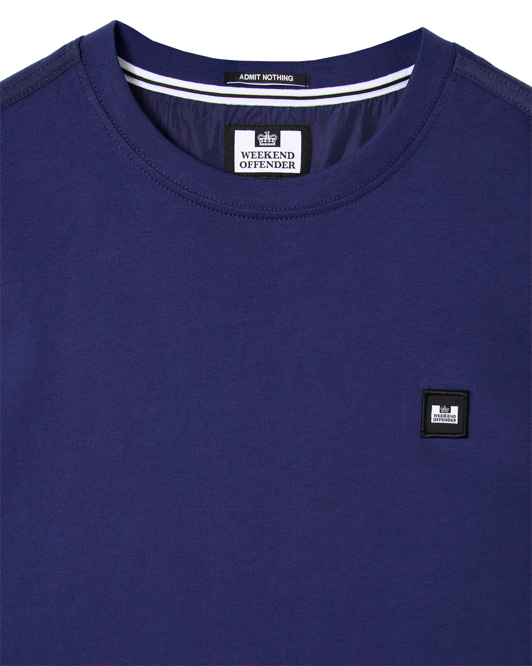 Weekend Offender - Isley T-Shirt - Dark Sapphire Blue - Image 3