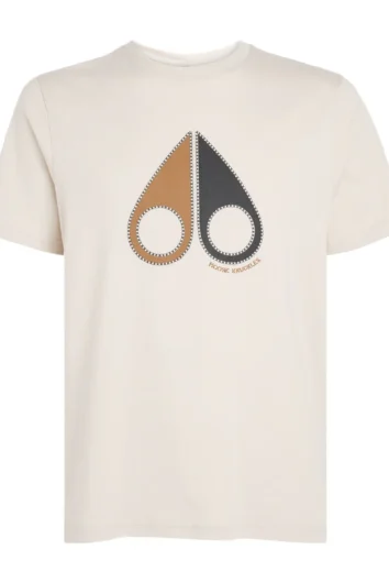 Moose Knuckles - TANDEM T-SHIRT M16MT736 - ALABASTER