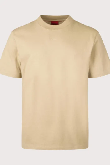 HUGO - Dapolino Cotton T-Shirt - Medium Beige