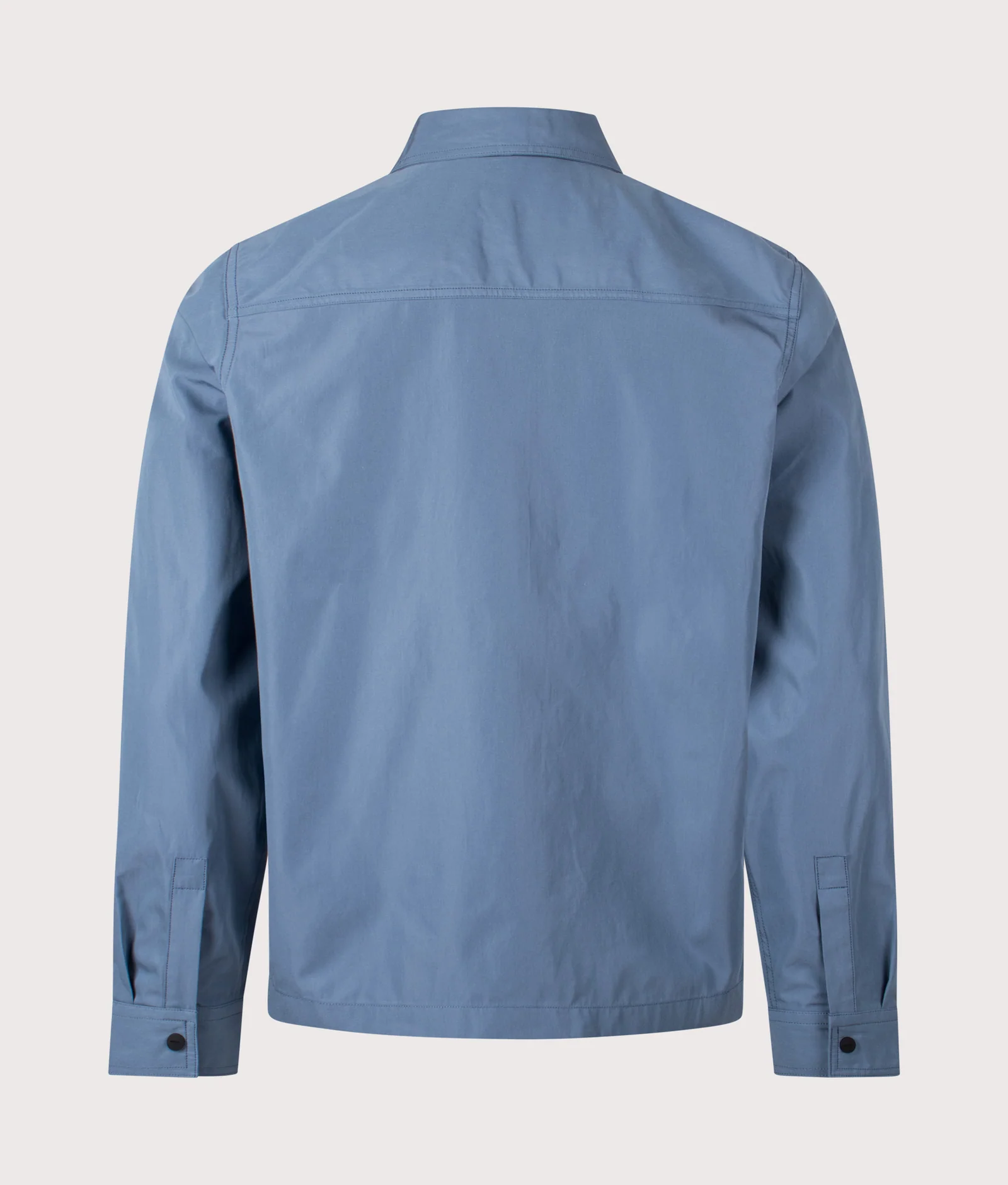 HUGO - Evalom Oversized Overshirt - Blue - Image 2
