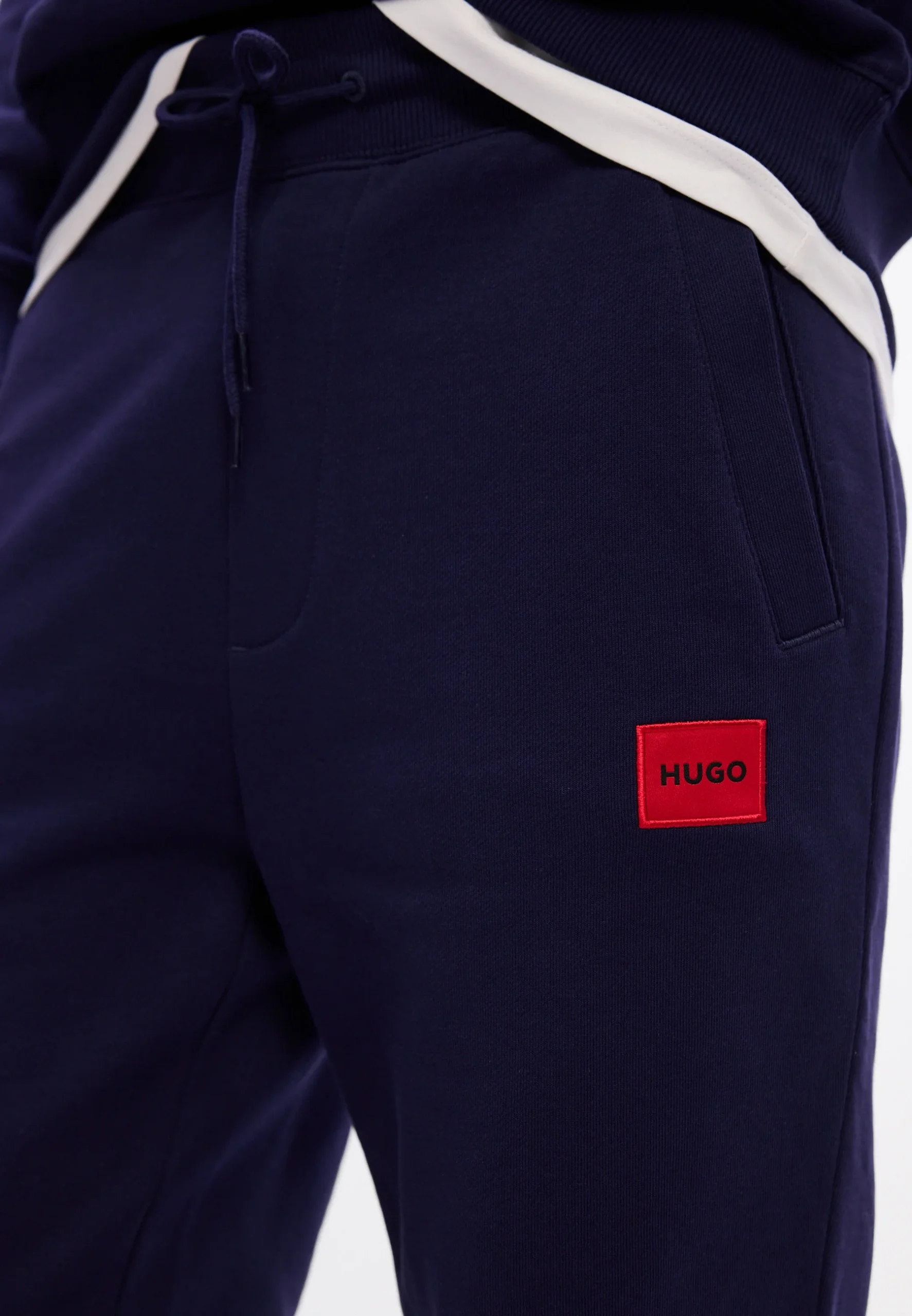 HUGO - Doak Tracksuit Joggers - Navy - Image 2