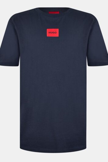HUGO - Diragolino Cotton-Jersey T-Shirt - Navy