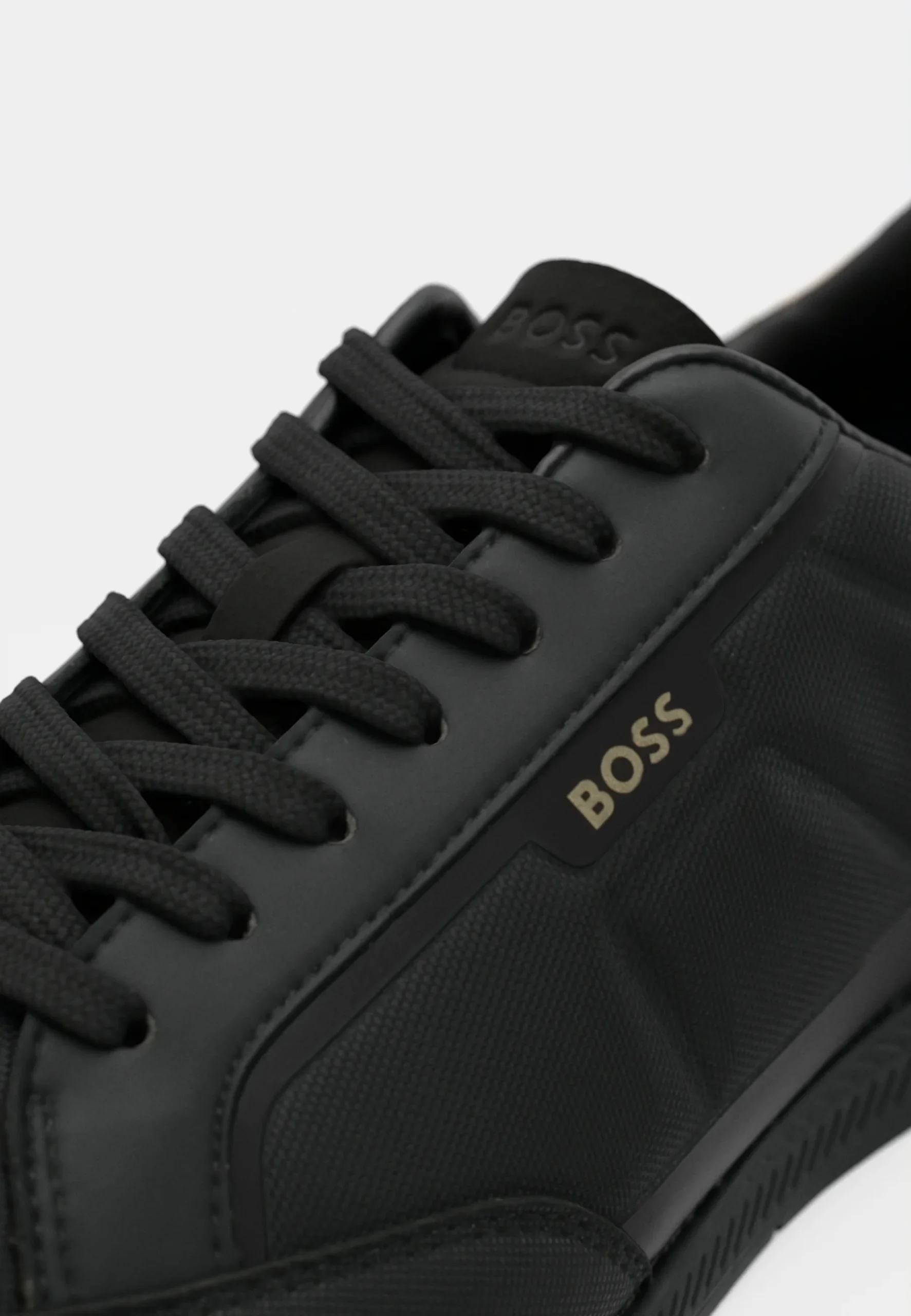 BOSS - Nitan Low Top Trainers - Black - Image 7