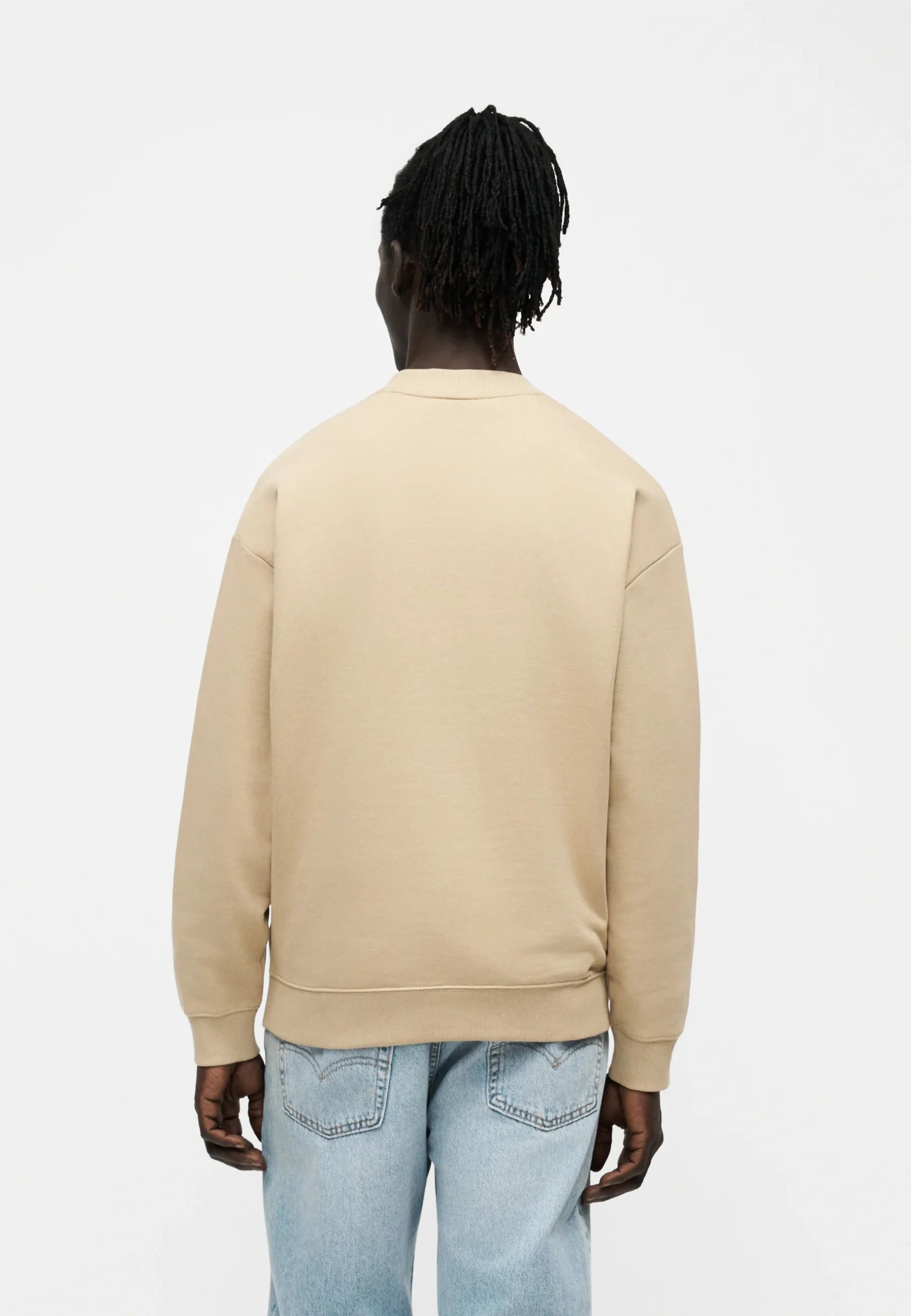 HUGO - Dapocrew Crewneck Sweatshirt - Medium Beige - Image 2