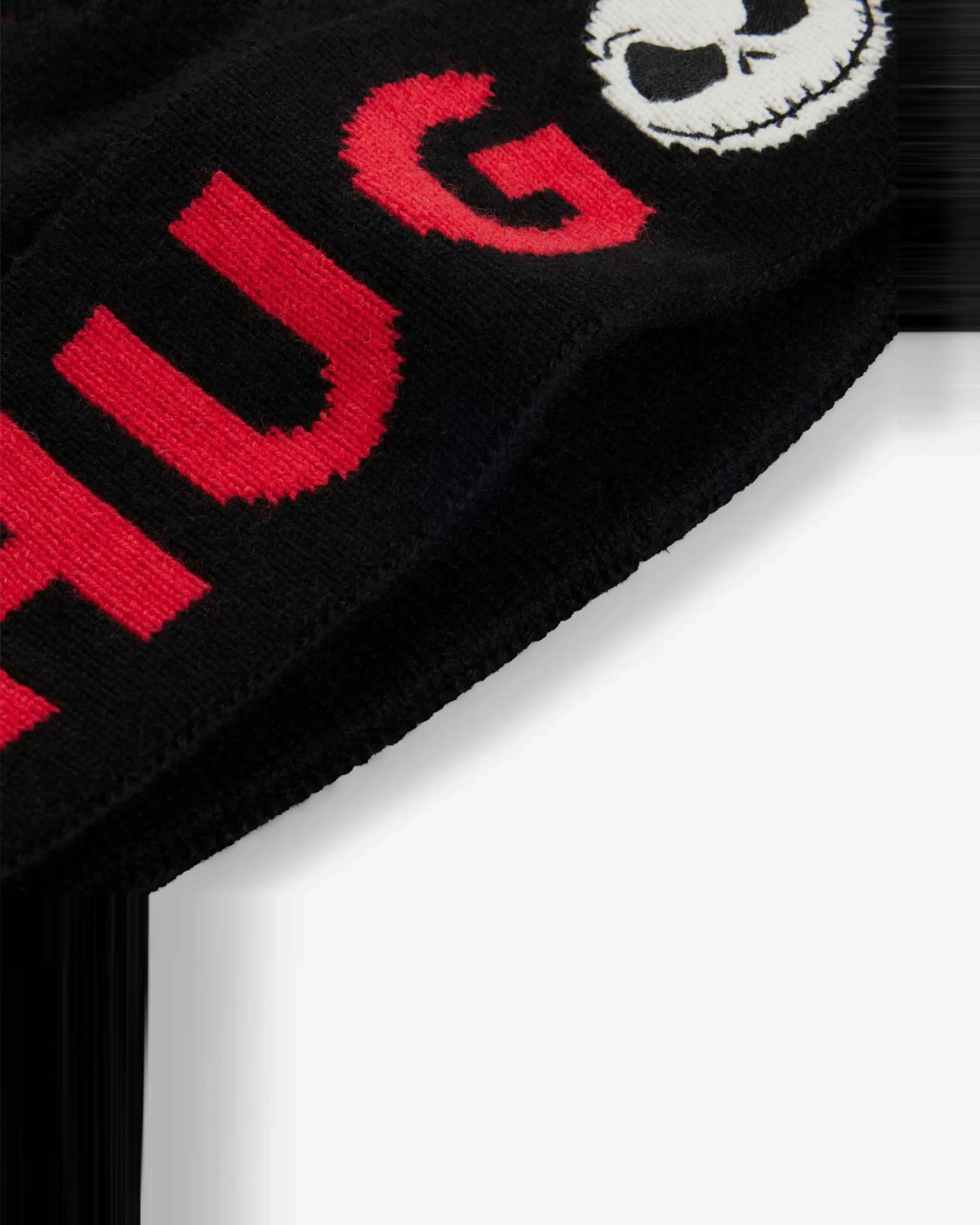 HUGO - Xelm Knitted Beanie - Black - Image 4