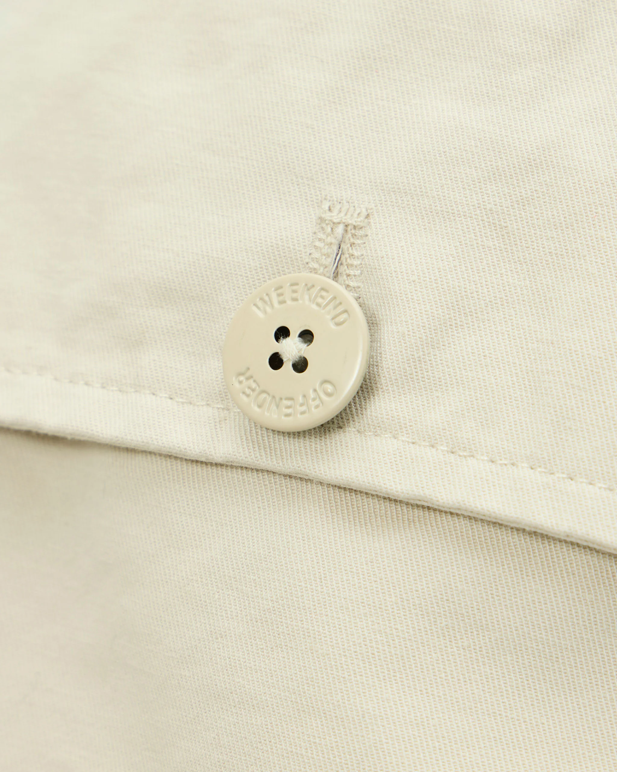 Weekend Offender - Scopello Cargo Shorts - Cement - Image 4