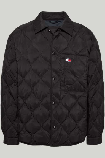 Tommy Hilfiger - Quilted Shacket - Black