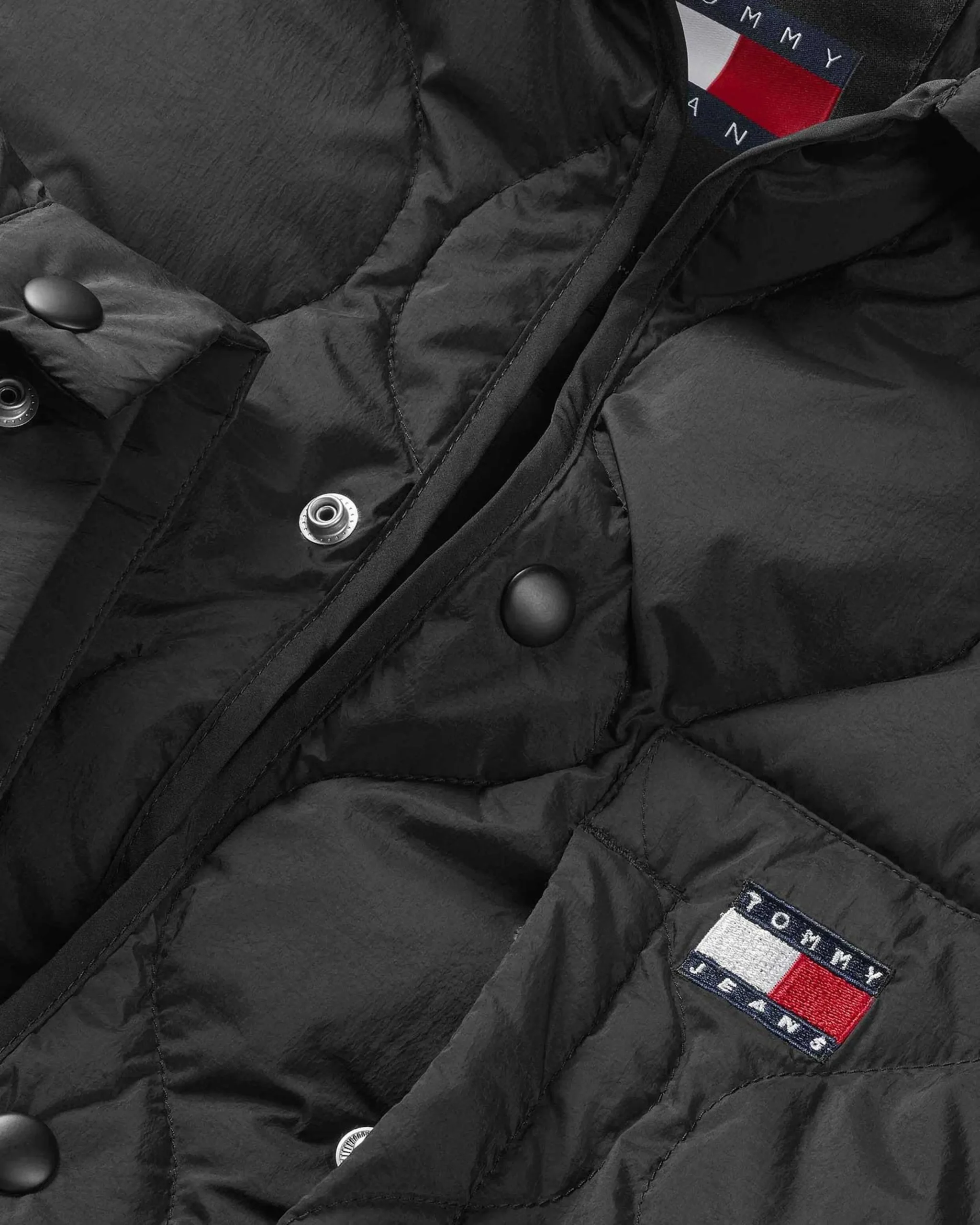 Tommy Hilfiger - Quilted Shacket - Black - Image 2