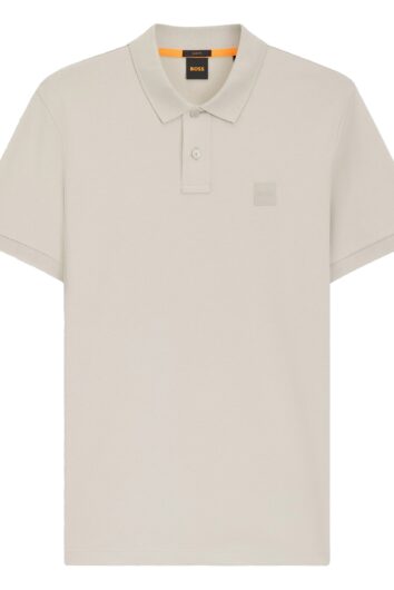 BOSS - Passenger Slim-Fit Polo Shirt - Open Grey