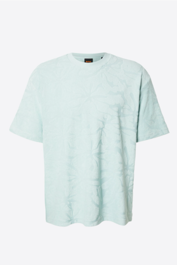 BOSS - TE Flower T-Shirt - Turquoise