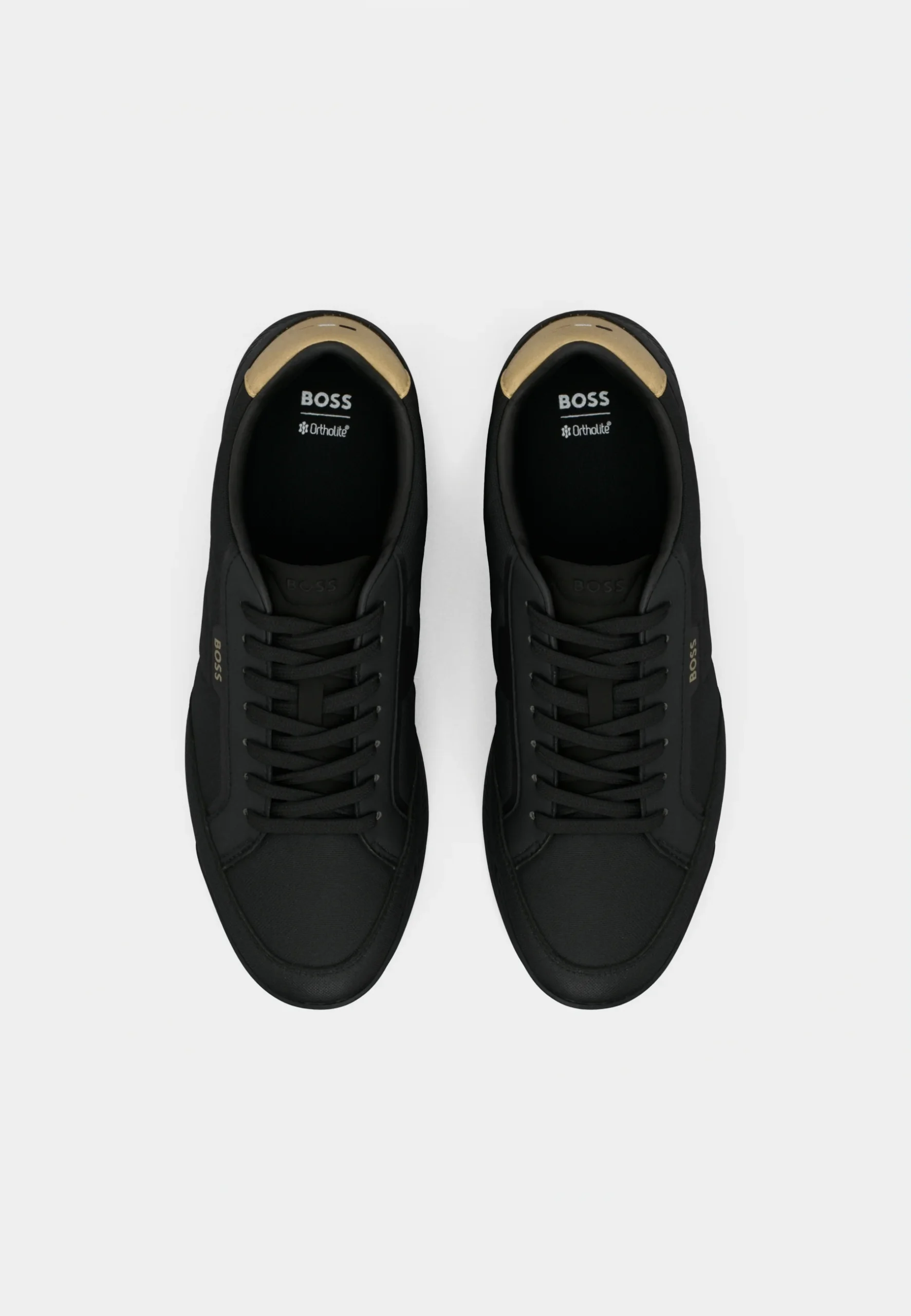 BOSS - Nitan Low Top Trainers - Black - Image 5