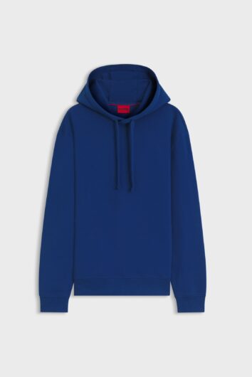 HUGO - Dapo Logo Print Hoodie - Blue