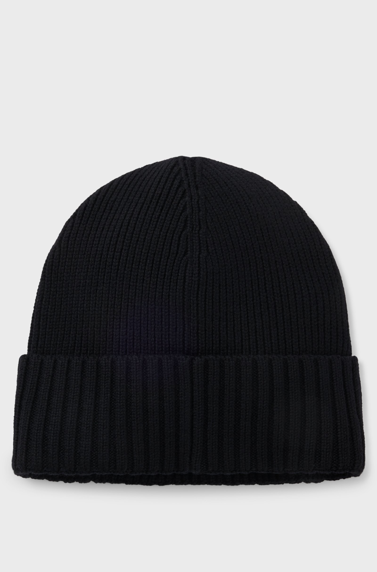 BOSS - Fati Wool Beanie - Black - Image 2