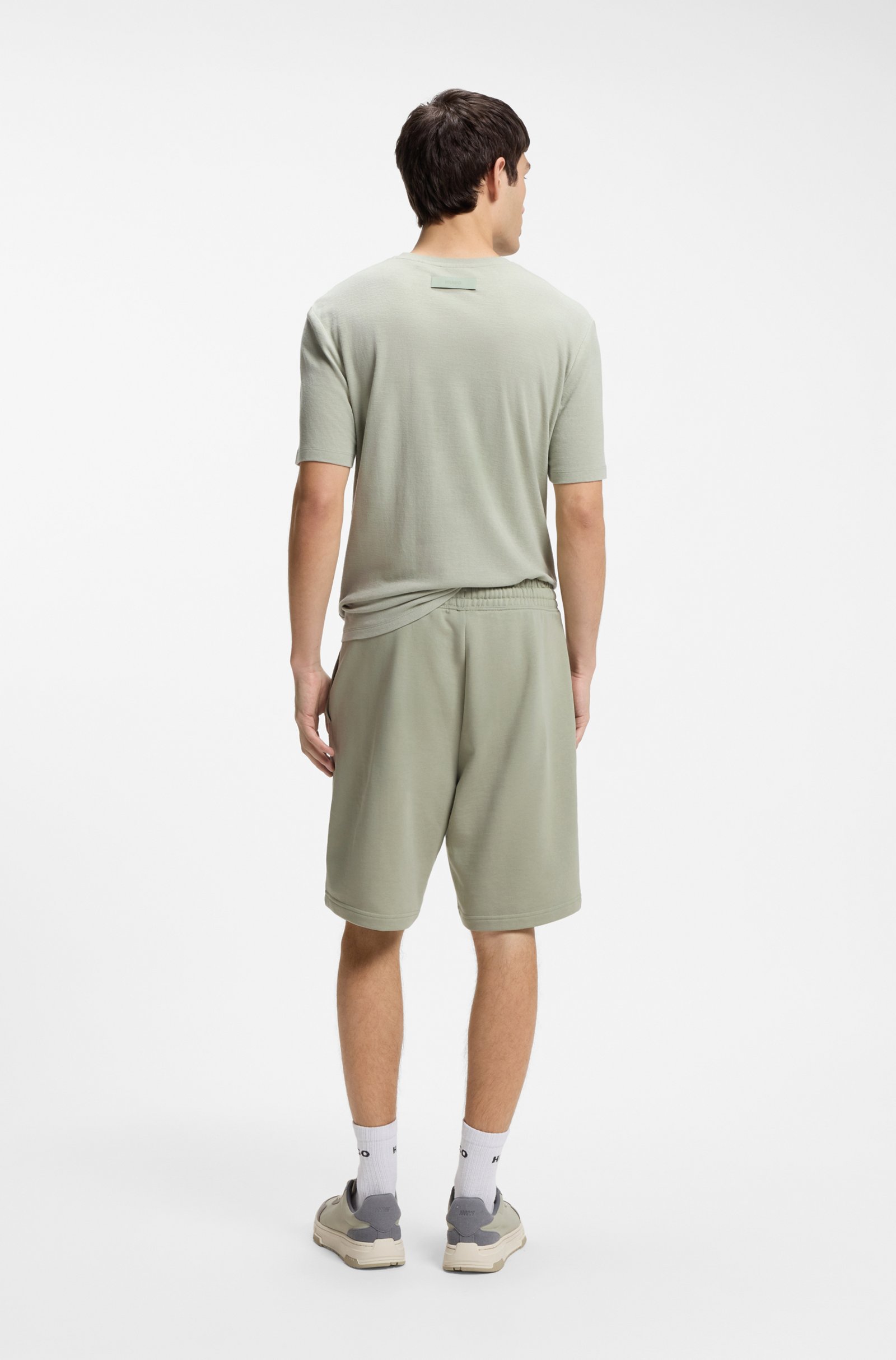 HUGO - Dayono Shorts - Light Green - Image 4