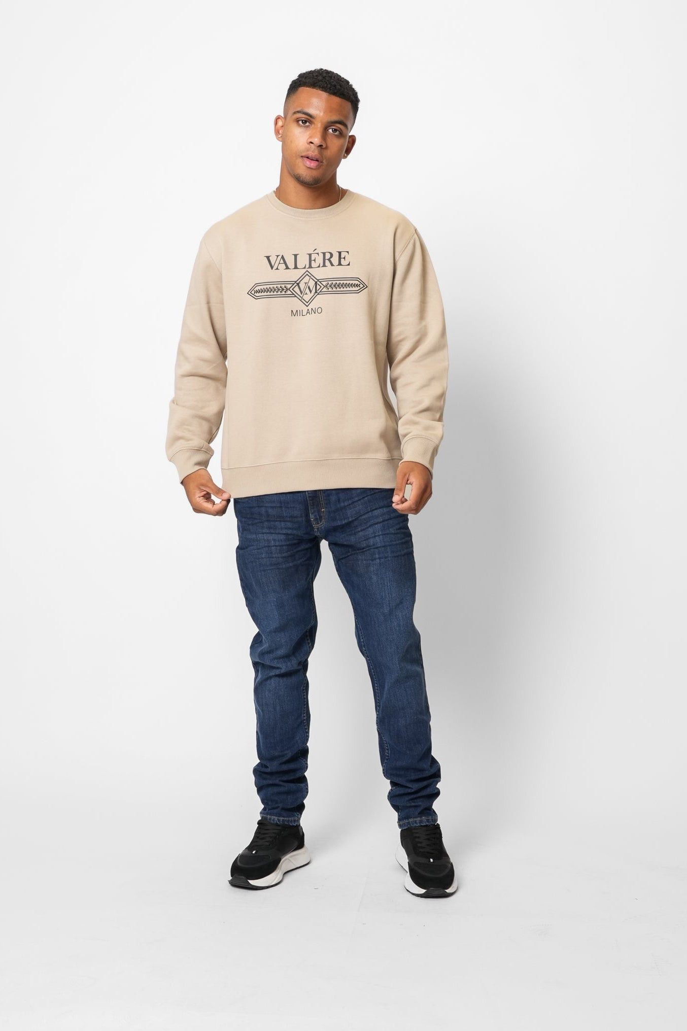 Valére Milano - Cavasso Sweatshirt - Stone - Image 2