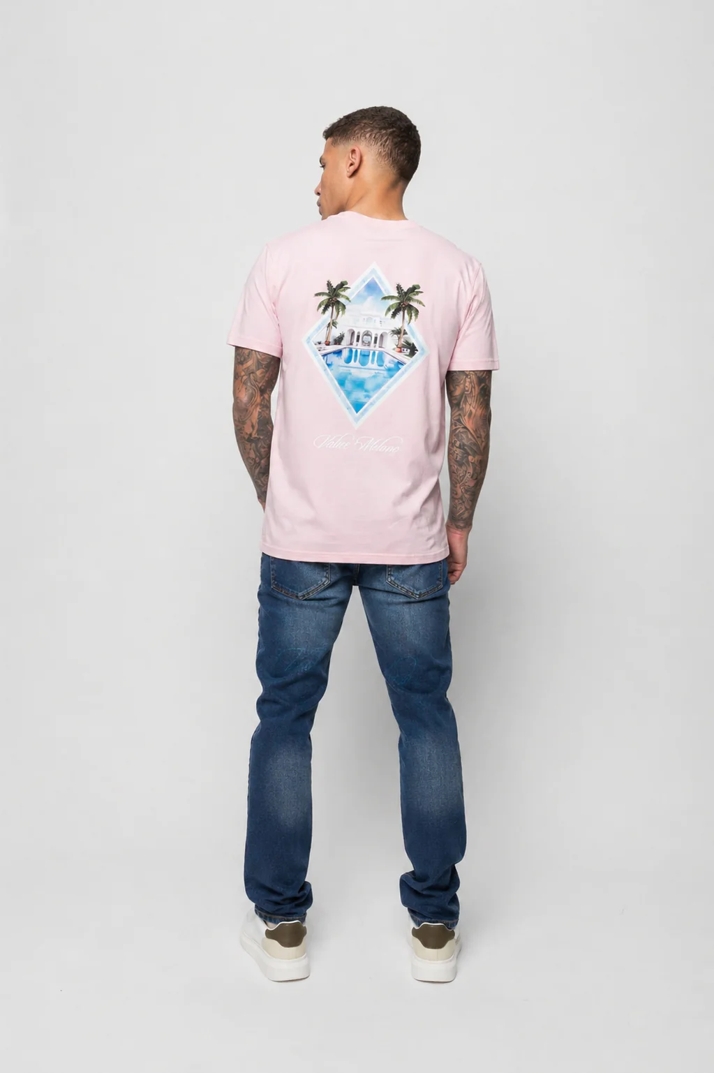 Valére Milano - Iseo T-Shirt - Pink - Image 5
